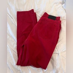 Ralph Lauren Red Jeans